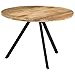 Chenshu Mesa de Comedor, Mesa Cocina, Mesas Decomedor, Mesas Salón Comedor, Cocina Muebles, Madera Maciza de Mango 110x75 cm
