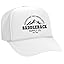 White / Black Vintage Classic Logo