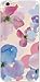 iPhone 6 / 6S Case, Deco Fairy Ultra Slim Rubber Silicone TPU Back Cover for Apple - Watercolor Blue Purple Flower