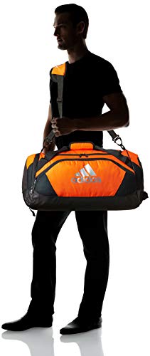 adidas Team Issue II Medium Duffel Bag, Team Orange