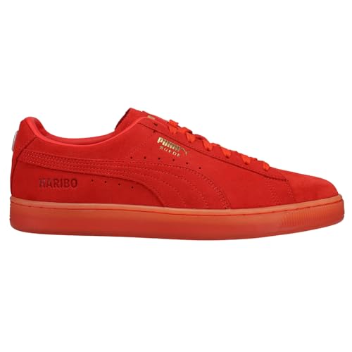PUMA Mens Gummy Bear X Suede Classic Lace Up Sneakers Shoes Casual - Red - Size 10 M