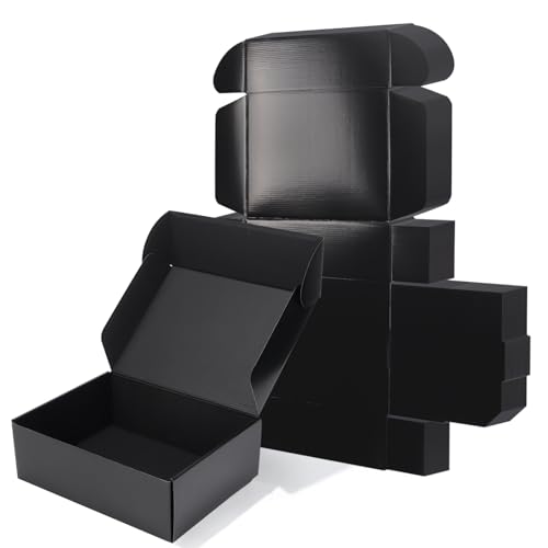 ZBEIVAN Shipping Boxes Mailers 12x9x4 inches Corrugated Cardboard Small Packing Kraft Moving Mailing Box, Pack of 20