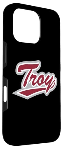 Coque iPhone 16 Pro NCAA Trojans Troy University antichoc rigide - 3