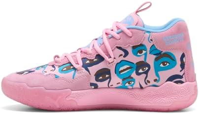 PUMA Tênis masculino Mb.03 Super Basketball Tênis - Rosa, rosa, 41