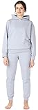 Bellivalini Sportanzug Damen Jogginganzug Trainingsanzug aus Baumwolle Zweiteiler Lange Ärmel BLV222 (Melange, XS)