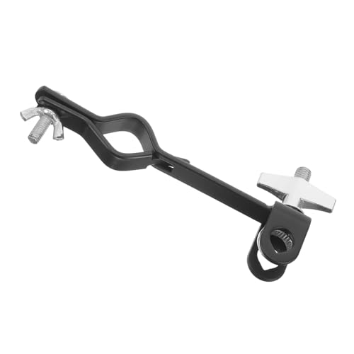Abrazadera para cowbell Levemolo, soporte de montaje para percusión, abrazadera ajustable con ángulo fijo miniatura 6