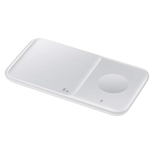 Samsung Trådlös laddare Duo EP-P4300T inklusive laddningsadapter, vit