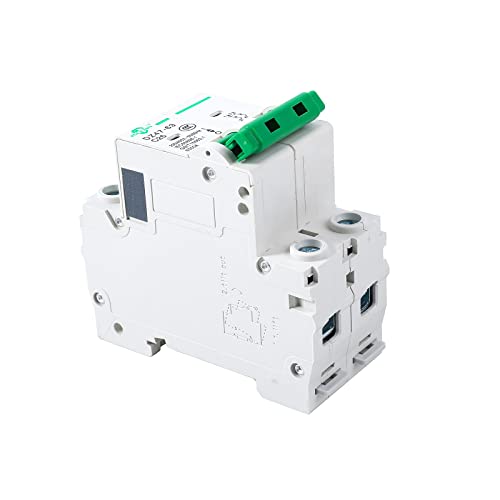 Ac Miniature Circuit Breaker - 2 Pole 230/400V Dz47-63 Ac Low-Voltage Din Rail Mounted Air Circuit Breaker 230V 2P 20A #TOP3