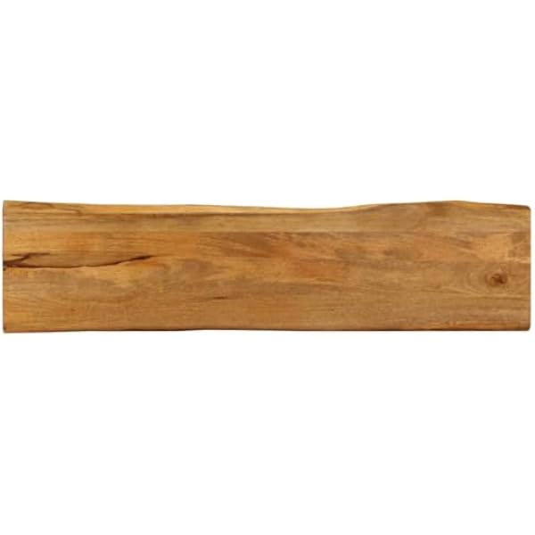 Meble, akcesoria stołowe, blaty, blat stołu 180 x 40 x 2,5 cm Live Edge lite drewno mango