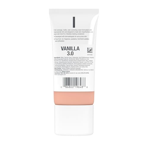 Neutrogena Clear Coverage Flawless Matte CC Cream, Vanilla, 1 oz - image 9