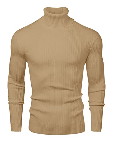 Image of NORTHWIND Men's High Turtle Neck Cotton T-Shirt