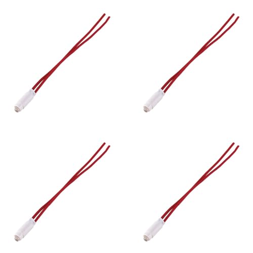 IXTRIMA luce di cortesia, lampada led, luce spia ROSSO 0.5W 220V Compatibile con Vimar Plana - Arkè 4PZ