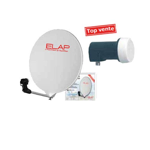 ANTENNA Satellite Ø 70 CM Composito con LNB Universale Singolo - ELAP 700018