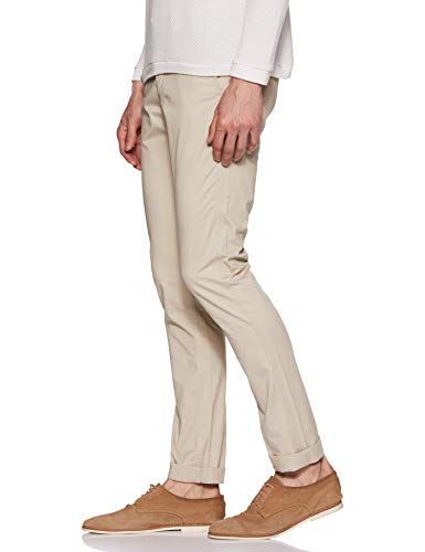 Image of Indian Terrain Men's Slim Casual Trousers