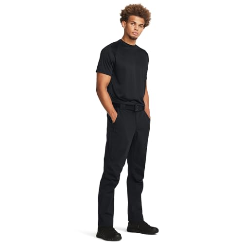 Under Armour Men's Enduro Elite Flat Front Pants, 001 Black, 30/32 - image 2
