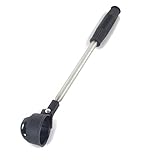 Samyo Portable Retractable Scoop Telescopic Golf Ball Retriever Pick Up Steel Saver Shaft Tool