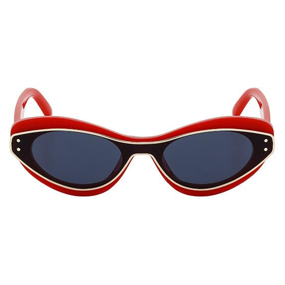 willochra Sexy Cat Eye Y2K Punk Sunglasses Women Luxury Fashion One-Piece Sun Glasses Vintage Shield UV400 Eyewear For Ladies