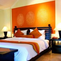 Miniatura 3 de Plantilla de arte de pared Resonance  Plantilla grande reutilizable para pintar paredes  Diseño moderno de decoración de pared  Alternativa