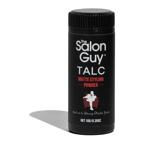 THESALONGUY Talc Matte Styling Powder | Medium Hold/No Shine | Add Volume, Texture, & Definition | Hand Crafted for all Hair Types | Lightweight Style Cover