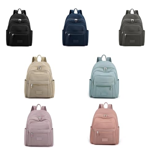 Mochila espaciosa de nailon para organizar todo sin perder estilo 5