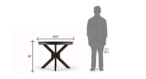 Image of VK Furniture Solid Sheesham Wood Dining Table Set 4 Seater with 4 Chairs | Modern Dining Room Set | Mahogany Finish