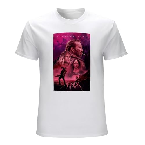 ACERODEOSK Bananatrip Mandy Cult Horor Movie Mens T-Shirt White 3XL