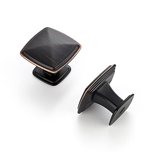 Ravinte Single Hole Square Kitchen Cabinet Knobs,Oil Rubbed Bronze,15 Pack by Ravinte - Used condition - Image 8