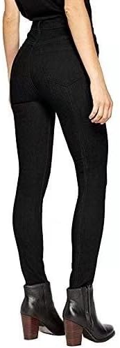 Hybrid & Company Women’s Classic Denim Mid Rise Skinny Jeans Super Stretch Pants - Image 4