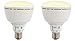 Viribright 10W Br30 LED Light Bulb, Brightest 60 to 70 Watt Incandescent Replacement, Daylight White (6000K), Dimmable - 2 PACK