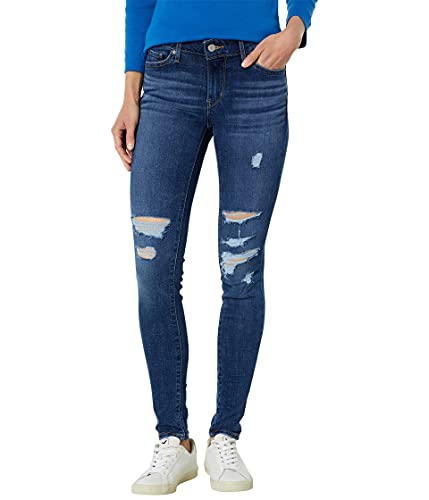 Image of Levi's Women's 711 Skinny Jeans, Lapis Breakdown (Waterless), 32 Regular