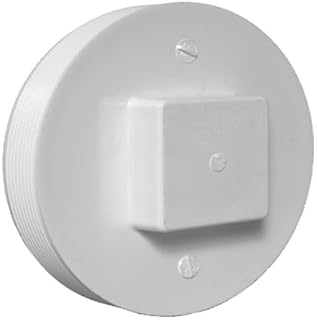 Charlotte Pipe Cleanout Plug Pvc Dwv 1-1/2 " Plastic