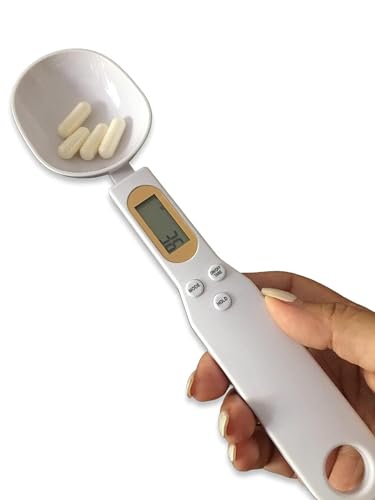 SQUADO Bilancia a Cucchiaio Digitale 0,1g/500g
