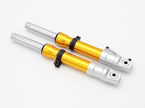 調整可能サスペンションキット ゴールド Amazon | フロントフォーク フロントサスペンション 27mm