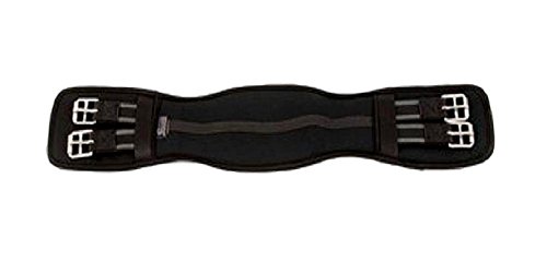 Shires, Neoprene Dressage Girth, Black, 22