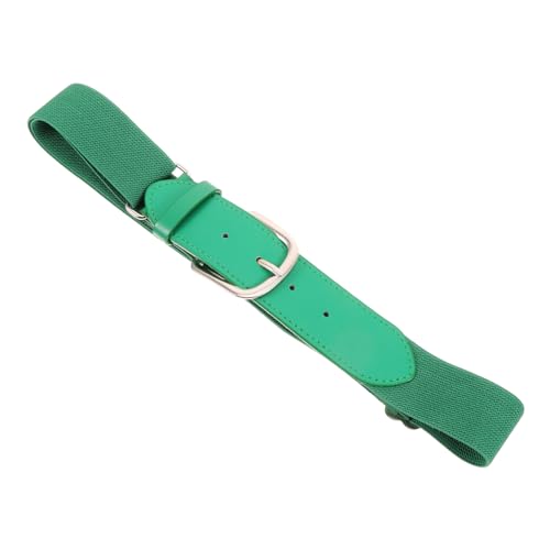 Toddmomy Baseball Belt for Men Women Stretch Elastic Waistband Sports Belt Durable Imitation Leather