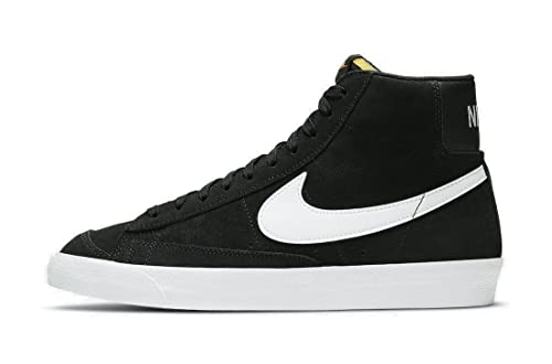 Image of Nike Blazer Mid '77 Jumbo, Men's Trainers, Black /Black /White, 8 UK, Black Black White, 9