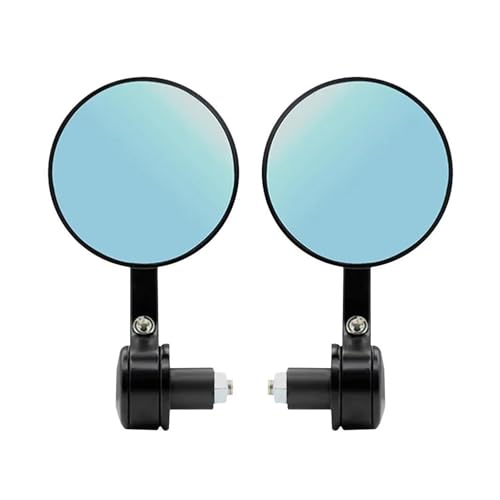 Rétroviseurs moto ronds 22mm avec miroir orientable et bras robuste - 2