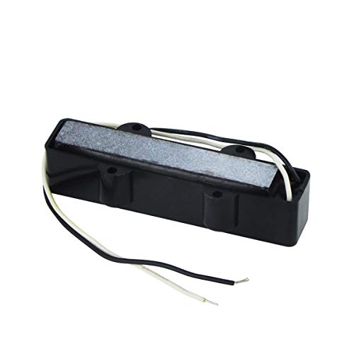 Fleor Sealed Neck Pickup Black Jazz Bass Pickups 92Mm For 4 String Jazz Bass Guitar Part #TOP4