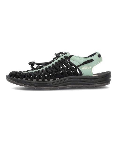 KEEN Women's Uneek Dragon Sneaker Sandal, Black, Size 8