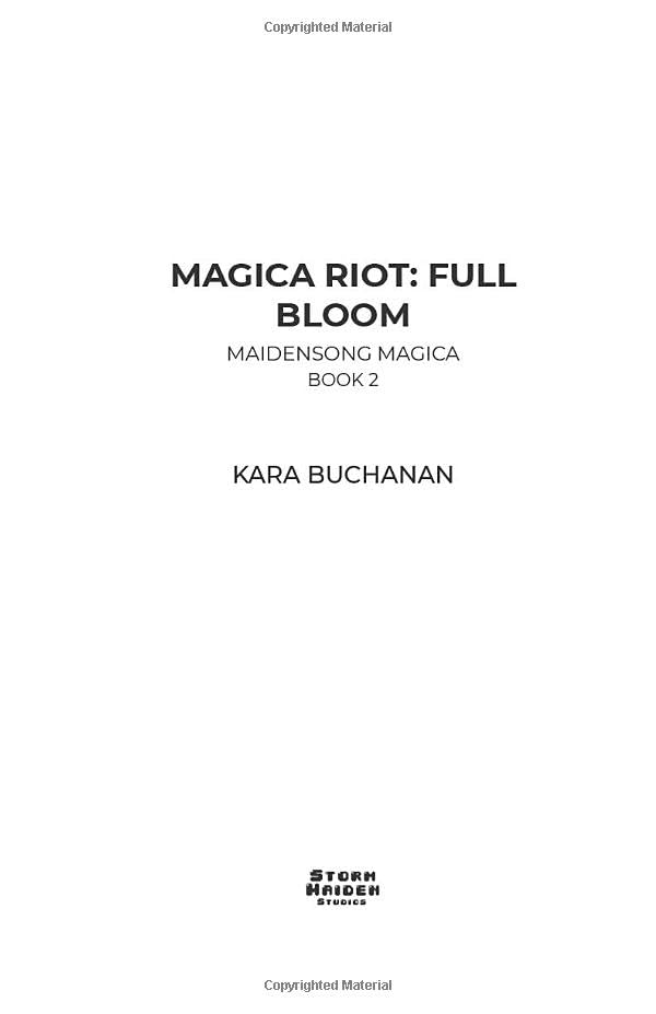 Magica Riot Full Bloom (Maidensong Magica)      Hardcover – November 14, 2025
