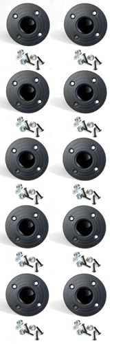 ProSpeakerparts (10 Pack) Penn ELCOM M1551 Recessed Steel Speaker Stand Cup for 1-3/8