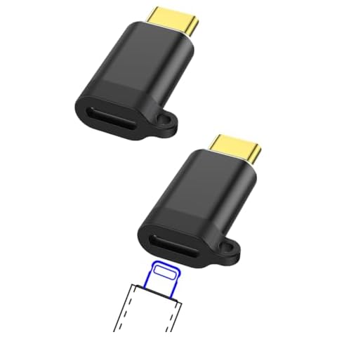 ZJKJHJY 2 Pack Lightning to USB C Adapter for iPhone 15/15 Pro/15 Pro Max/15 Plus,Samsung,Gender Changer Adapter,Type C Charger Connector Cable,for iPhone 15 Charger Adapter,Not for Audio/OTG Cover