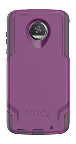OtterBox Commuter Series for Moto Z2 Play - Retail Packaging - Plum Way (Plum Haze/Night Purple)