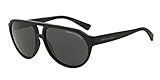 Cristales: no, plegable: no Intercambio ARMANI 0 ax4042sf sol Full Rim Piloto Gafas de sol para hombre - negro -