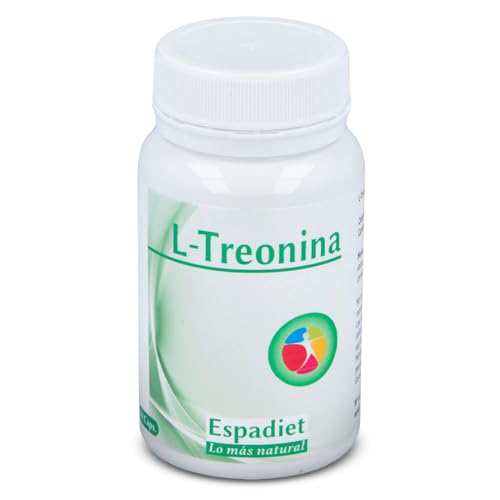 Espadiet L-Treonina – Com L-Treonina um aminoácido – Promove a saúde do fígado, ajuda à saúde do cérebro, apoia a função cognitiva e um estado de ânimo equilibrado, 60 cápsulas de 565 mg