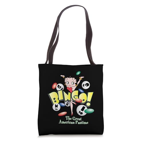 Betty Boop Bingo The Great American Pastime Tote Bag miniatura 1