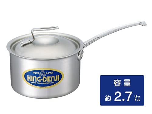 Amazon | ニューキングデンジ 片手鍋（ソースパン）18cm オール熱源