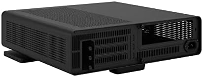 Fractal Design Ridge Black - PCIe 4.0 riser card included - 2x 140mm PWM Aspect fans included - Type C USB - m-ITX PC Gaming Case