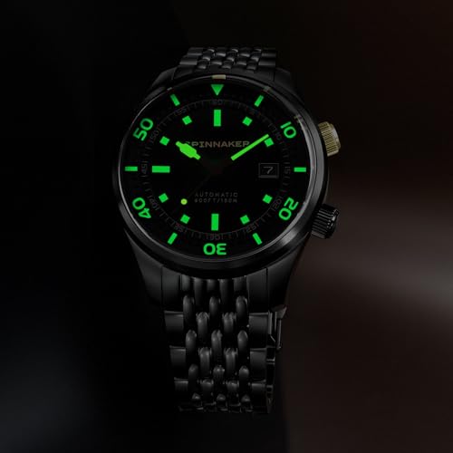 Image of Spinnaker Men's Bradner Automatic Watch with Solid Stainless Steel Bracelet SP-5062