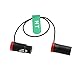 HangTon Audio Cable for Mic Camera Sound Devices 888 633 Zaxcom Zoom Audio Recorder Low-Profile XLR 3 Pin Male to Female Red 20